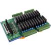 24-ch AC-Type Solid-State Relay Board with DIN-rail MountingICP DAS